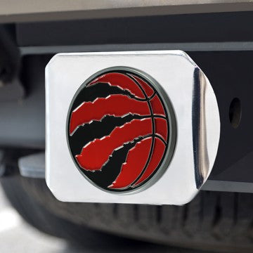 Wholesale-Toronto Raptors Hitch Cover NBA Color Emblem on Chrome Hitch - 3.4" x 4" SKU: 25124