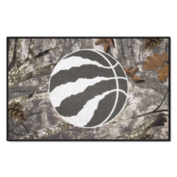 Wholesale-Toronto Raptors Starter Mat - Camo NBA Accent Rug - 19" x 30" SKU: 34420