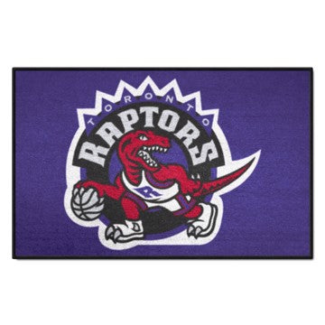 Wholesale-Toronto Raptors Starter Mat - Retro Collection NBA Accent Rug - 19" x 30" SKU: 35409