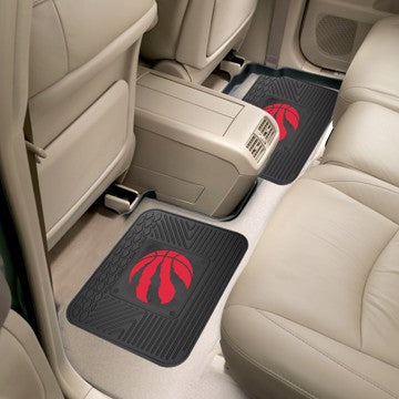 Wholesale-Toronto Raptors Utility Mat Set NBA Back Seat Car Floor Mats - 2 Piece Set - 14" x 17" SKU: 12390