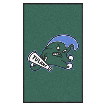 Wholesale-Tulane 3X5 High-Traffic Mat with Durable Rubber Backing 33.5"x57" - Portrait Orientation - Indoor SKU: 9732