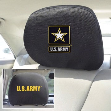 Wholesale-U.S. Army Headrest Cover Set U.S. Army Headrest Cover Set 10"x13" - "U.S Army" Official Logo SKU: 15690