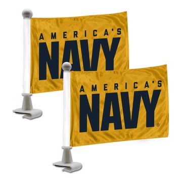 Wholesale-U.S. Navy Ambassador Flags U.S. Navy Ambassador Flags 4” x 6” - "America's Navy" Wordmark SKU: 61855
