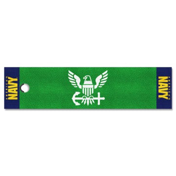 Wholesale-U.S. Navy Putting Green Mat 1.5ft. x 6ft. SKU: 9575