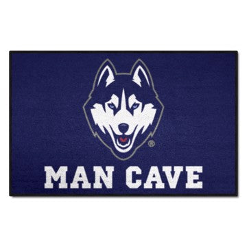 Wholesale-UConn Huskies Man Cave Starter 19"x30" SKU: 17297
