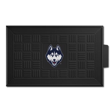Wholesale-UConn Huskies Medallion Door Mat 19.5in. x 31in. SKU: 13267