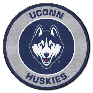 Wholesale-UConn Huskies Roundel Mat 27" diameter SKU: 33916