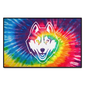 Wholesale-UConn Huskies Starter Mat - Tie Dye 19"x30" SKU: 34022