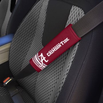 Wholesale-University of Alabama Rally Seatbelt Pad - Pair Alabama Crimson Tide Team Color Rally Seatbelt Pad - 2 Pieces SKU: 32122