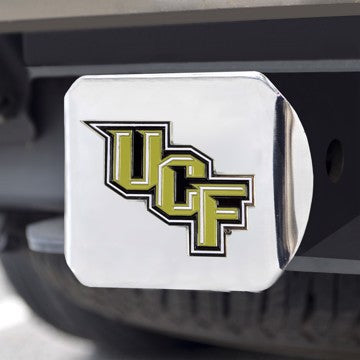Wholesale-University of Central Florida Color Hitch Cover - Chrome University of Central Florida Hitch Cover - 3D Color Emblem SKU: 31111