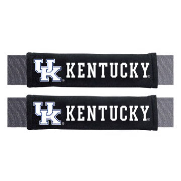 Wholesale-University of Kentucky Embroidered Seatbelt Pad - Pair Kentucky Wildcats Embroidered Seatbelt Pad - 2 Pieces SKU: 32076