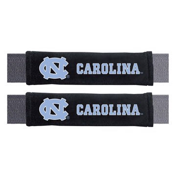 Wholesale-University of North Carolina - Chapel Hill Rally Seatbelt Pad - Pair North Carolina Tar Heels Embroidered Seatbelt Pad - 2 Pieces SKU: 32083