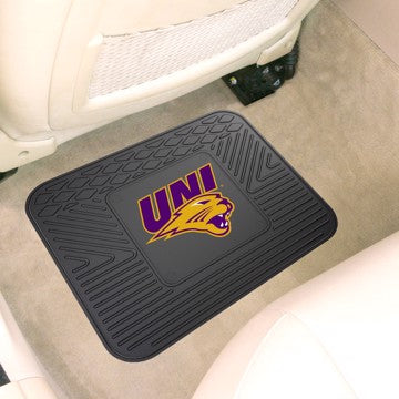 Wholesale-University of Northern Iowa Back Seat Car Utility Mat - 14in. x 17in. SKU: 33664