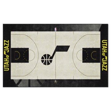 Wholesale-Utah Jazz 6X10 Plush NBA Plush Area Rug - 70" x 117" SKU: 34457