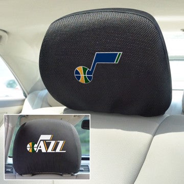 Wholesale-Utah Jazz Headrest Cover Set NBA Universal Fit - 10" x 13" SKU: 14777