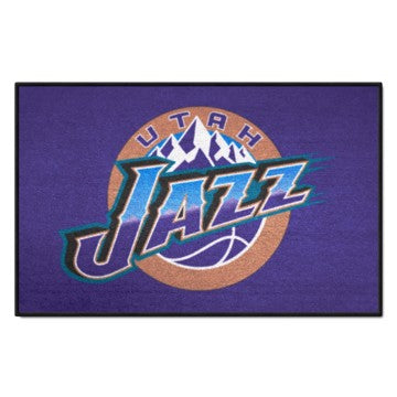 Wholesale-Utah Jazz Starter Mat - Retro Collection NBA Accent Rug - 19" x 30" SKU: 35417