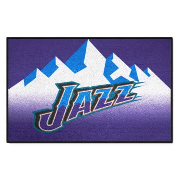 Wholesale-Utah Jazz Starter Mat - Retro Collection NBA Accent Rug - 19" x 30" SKU: 35418