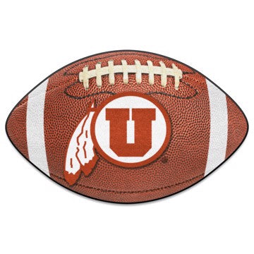 Wholesale-Utah Utes Football Mat 20.5"x32.5" SKU: 3132