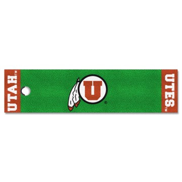 Wholesale-Utah Utes Putting Green Mat 1.5ft. x 6ft. SKU: 10333