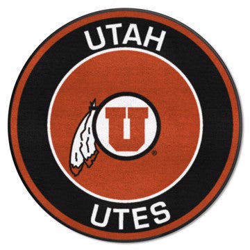 Wholesale-Utah Utes Roundel Mat 27" diameter SKU: 18645