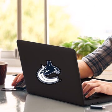 Wholesale-Vancouver Canucks Matte Decal NHL 1 piece - 5” x 6.25” (total) SKU: 30845
