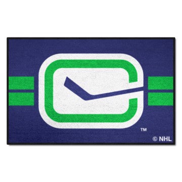 Wholesale-Vancouver Canucks Starter - Uniform Alternate Jersey NHL Accent Rug - 19" x 30" SKU: 31951