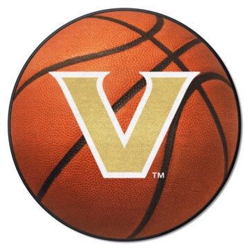 Wholesale-Vanderbilt Commodores Basketball Mat 27" diameter SKU: 608