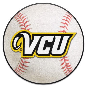 Wholesale-VCU Rams Baseball Mat 27" diameter SKU: 1826