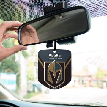 Wholesale-Vegas Golden Knights Air Freshener 2-pk NHL Interior Auto Accessory - 2 Piece SKU: 61601