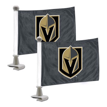 Wholesale-Vegas Golden Knights Ambassador Flags NHL Mini Suto Flags - 2 Piece - 4" x 6" SKU: 61891