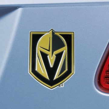 Wholesale-Vegas Golden Knights Emblem NHL Exterior Auto Accessory - Color Emblem - 2" x 3.2" SKU: 24553