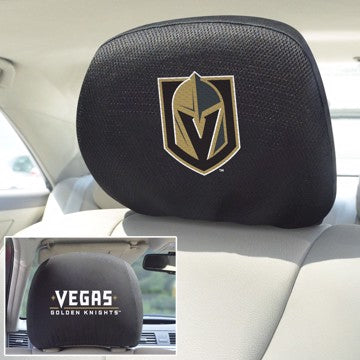 Wholesale-Vegas Golden Knights Headrest Cover NHL Universal Fit - 10" x 13" SKU: 24558