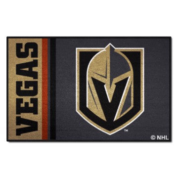 Wholesale-Vegas Golden Knights Starter Mat - Uniform NHL Accent Rug - 19" x 30" SKU: 22909