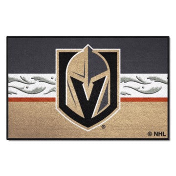 Wholesale-Vegas Golden Knights Starter - Uniform Alternate Jersey NHL Accent Rug - 19" x 30" SKU: 31952
