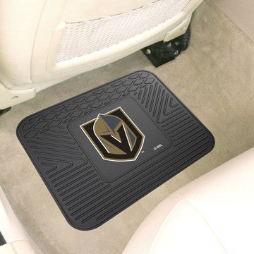 Wholesale-Vegas Golden Knights Utility Mat NHL Back Seat Car Floor Mats - 1 Piece - 14" x 17" SKU: 22902