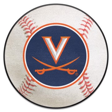 Wholesale-Virginia Cavaliers Baseball Mat 27" diameter SKU: 1938