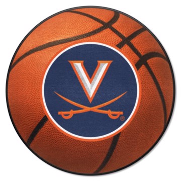 Wholesale-Virginia Cavaliers Basketball Mat 27" diameter SKU: 1941