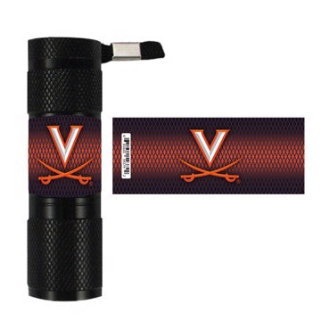 Wholesale-Virginia Flashlight University of Virginia Flashlight 7" x 6" x 1" - "V with Swords" Logo SKU: 62403