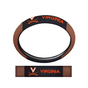 Wholesale-Virginia Sports Grip Steering Wheel Cover NCAA - 14.5” to 15.5” SKU: 62148