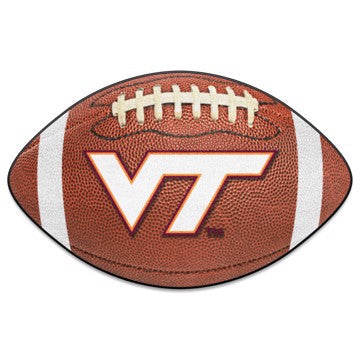 Wholesale-Virginia Tech Hokies Football Mat 20.5"x32.5" SKU: 4590