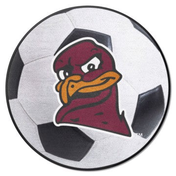 Wholesale-Virginia Tech Hokies Soccer Ball Mat 27" diameter SKU: 35933