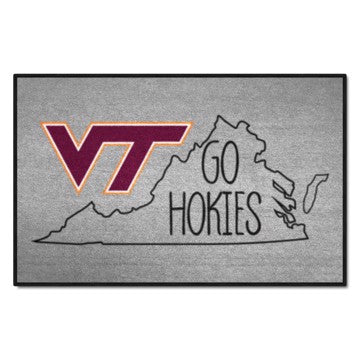 Wholesale-Virginia Tech Hokies Southern Style Starter Mat 19"x30" SKU: 21237