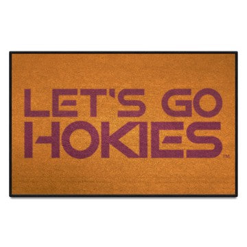 Wholesale-Virginia Tech Hokies Starter - Slogan 19"x30" SKU: 33456