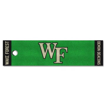Wholesale-Wake Forest Demon Deacons Putting Green Mat 1.5ft. x 6ft. SKU: 10327
