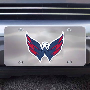 Wholesale-Washington Capitals Diecast License Plate NHL Exterior Auto Accessory - 12" x 6" SKU: 27551