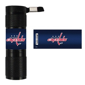 Wholesale-Washington Capitals Mini LED Flashlight NHL 1.1" H x 0.3" W x 3.4" L SKU: 63540