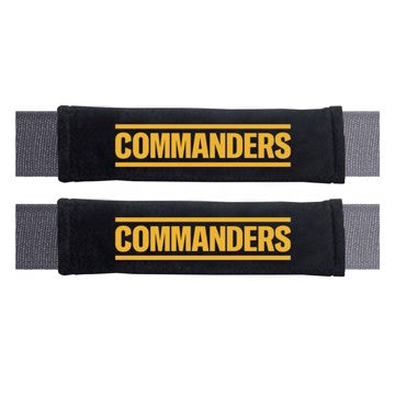 Wholesale-Washington Commanders Embroidered Seatbelt Pad - Pair NFL Interior Auto Accessory - 2 Pieces SKU: 32064