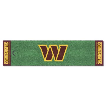 Wholesale-Washington Commanders Putting Green Mat NFL Golf Accessory - 18" x 72" SKU: 9033