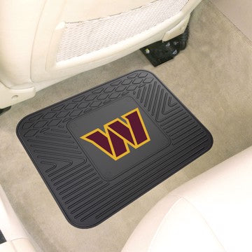 Wholesale-Washington Commanders Utility Mat NFL Back Seat Car Floor Mats - 1 Piece - 14" x 17" SKU: 9992