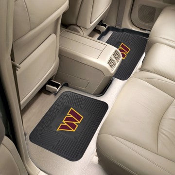 Wholesale-Washington Commanders Utility Mat Set NFL Back Seat Car Floor Mats - 2 Piece Set - 14" x 17" SKU: 12308
